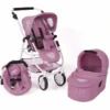 BAYER CHIC 2000 3 En 1 Coche Familiar EMOTION ALL IN Jeans Rosa
