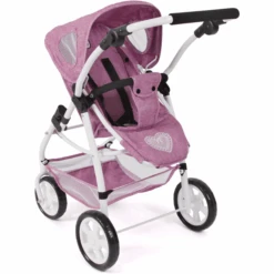BAYER CHIC 2000 3 En 1 Coche Familiar EMOTION ALL IN Jeans Rosa -Tienda De Juguetes Para Niños bayer chic 2000 3 en 1 coche familiar emotion all in jeans rosa a355706 2