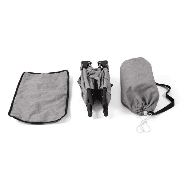 BAYER CHIC 2000 Cuna De Juguete Deluxe Melange Gris 3 BAYER CHIC 2000 Cuna De Juguete Deluxe Melange Gris - Imagen 3