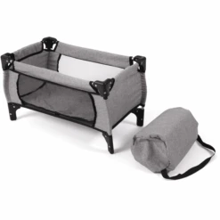 BAYER CHIC 2000 Cuna De Juguete Deluxe Melange Gris
