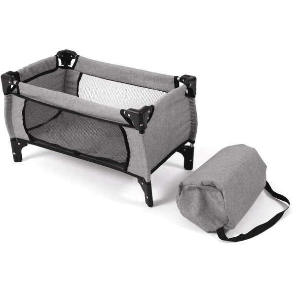 BAYER CHIC 2000 Cuna De Juguete Deluxe Melange Gris 1 BAYER CHIC 2000 Cuna De Juguete Deluxe Melange Gris