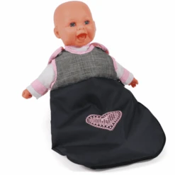 BAYER CHIC 2000 Saco De Dormir Para Muñecas Melange Gris-navy -Tienda De Juguetes Para Niños bayer chic 2000 saco de dormir para munecas melange gris navy a297238 3
