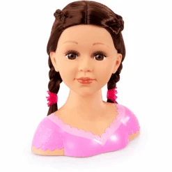 Bayer Design Cabezal De Peinado Charlene Super Model Con Cosméticos -Tienda De Juguetes Para Niños bayer design cabezal de peinado charlene super model con cosmeticos a313577 2