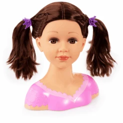 Bayer Design Cabezal De Peinado Charlene Super Model Con Cosméticos -Tienda De Juguetes Para Niños bayer design cabezal de peinado charlene super model con cosmeticos a313577 3