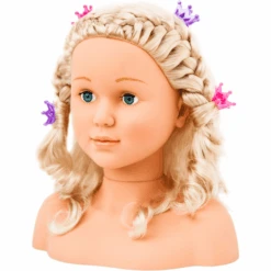Bayer Design Cabezal De Peinado Super Model 27 Cm Con Cosméticos -Tienda De Juguetes Para Niños bayer design cabezal de peinado super model 27 cm con cosmeticos a313565 4