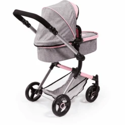 Bayer Design Carro De Juguete Combi Neo Vario Gris/rosa Mariposas -Tienda De Juguetes Para Niños bayer design carro de juguete combi neo vario gris rosa mariposas a313421 2