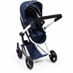 Bayer Design Carro De Muñecas Combi Neo Vario Azul Con Corazones -Tienda De Juguetes Para Niños bayer design carro de munecas combi neo vario azul con corazones a295785 4