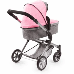Bayer Design Cochecito De Juguete City Neo Gris/rosa -Tienda De Juguetes Para Niños bayer design cochecito de juguete city neo gris rosa a313416 2