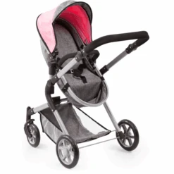 Bayer Design Cochecito De Juguete City Neo Gris/rosa -Tienda De Juguetes Para Niños bayer design cochecito de juguete city neo gris rosa a313416 4