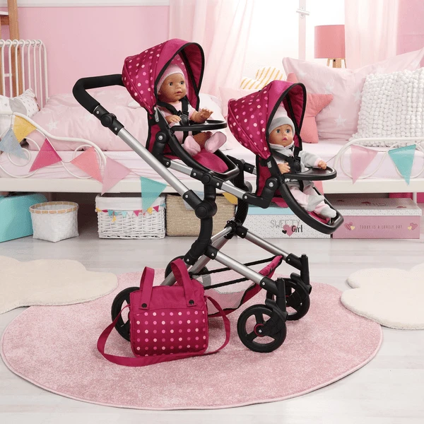 Bayer Design Cochecito De Muñeca Twin Neo Con Hada 2 Bayer Design Cochecito De Muñeca Twin Neo Con Hada - Imagen 2