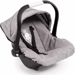 Bayer Design Silla De Coche Portabebés De Juguete Con Capota Gris