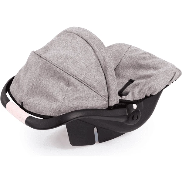 Bayer Design Silla De Coche Portabebés De Juguete Con Capota Gris 5 Bayer Design Silla De Coche Portabebés De Juguete Con Capota Gris - Imagen 5