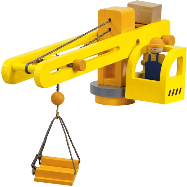 Bino Grúa De Construcción De Madera Con Accesorios 2 Bino Grúa De Construcción De Madera Con Accesorios - Imagen 2