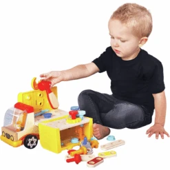 Bino Multiauto De Madera Con Herramientas -Tienda De Juguetes Para Niños bino multiauto de madera con herramientas a262369 2