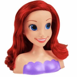Cabeza De Peluquería De La Princesa Disney Mini Ariel -Tienda De Juguetes Para Niños cabeza de peluqueria de la princesa disney mini ariel a369601 3