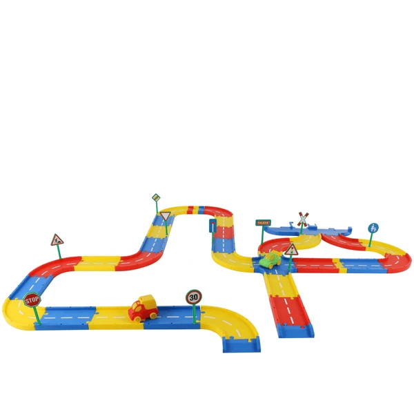 CALIDAD WADER Calles De Juego (5 Metros) Juego Suplementario, 46 Piezas. 2 CALIDAD WADER Calles De Juego (5 Metros) Juego Suplementario, 46 Piezas. - Imagen 2