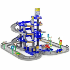 CALIDAD WADER Garaje De 4 Niveles Con Carretera Y Coches -Tienda De Juguetes Para Niños calidad wader garaje de 4 niveles con carretera y coches a298862 3