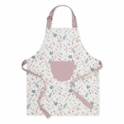Cam Cam Copenhagen Delantal Para Niños - Prensado Leaves Rose