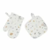 Cam Cam Copenhagen Juego De Guantes De Cocina Y Agarraderas Para Niños - Forest