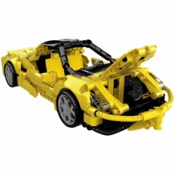 Coche Deportivo De Ladrillos Abiertos Yellow -Tienda De Juguetes Para Niños coche deportivo de ladrillos abiertos yellow a373525 3