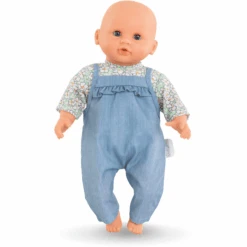 Corolle ® Peto Y Blusa Para Muñeco Mon Petit Poupon 30 Cm -Tienda De Juguetes Para Niños corolle peto y blusa para muneco mon petit poupon 30 cm a337773 3