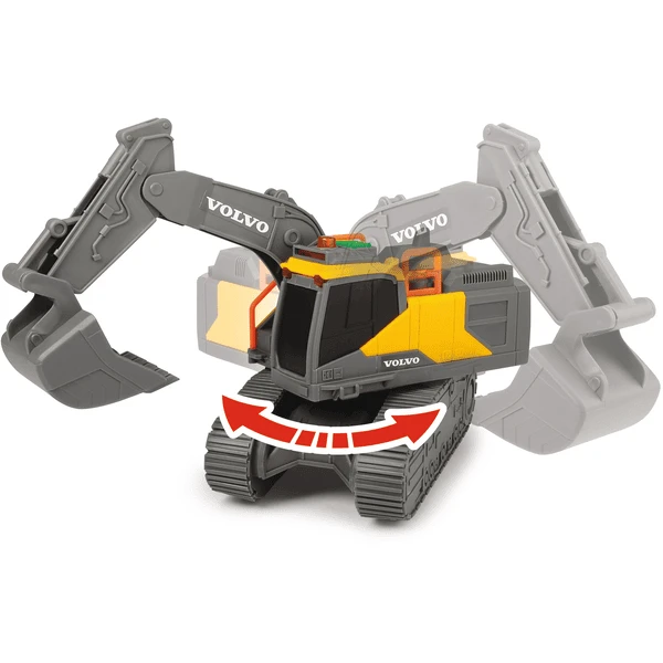DICKIE Excavadora De Juguete Sobre Orugas Volvo 3 DICKIE Excavadora De Juguete Sobre Orugas Volvo - Imagen 3