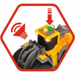 DICKIE Juguetes Cargador De Ruedas Volvo -Tienda De Juguetes Para Niños dickie juguetes cargador de ruedas volvo a293558 4