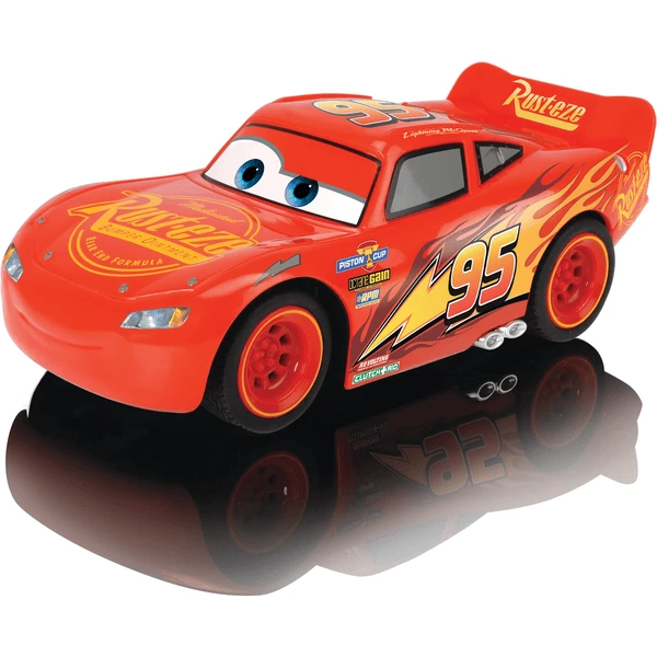 DICKIE RC Cars 3 Light Ning McQueen Turbo Racer 5 DICKIE RC Cars 3 Light Ning McQueen Turbo Racer - Imagen 5