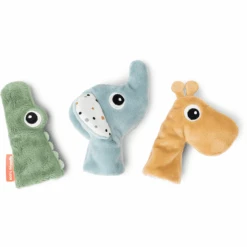 Done By Deer ™ Juego De Marionetas De Dedo 3 Piezas Ciervo Friends Mezcla De Colores