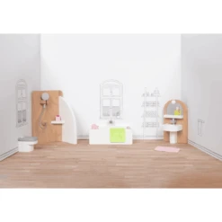 Goki Equipamiento De Baño Para La Casa De Muñecas -Tienda De Juguetes Para Niños goki equipamiento de bano para la casa de munecas a351327 3