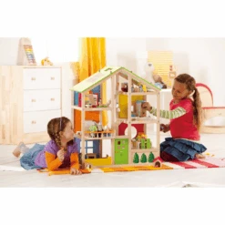 HAPE Casa De Madera "Cuatro Estaciones", Con Muebles (35 Piezas) 9 HAPE Casa De Madera "Cuatro Estaciones", Con Muebles (35 Piezas) -Tienda De Juguetes Para Niños hape casa de madera cuatro estaciones con muebles 35 piezas a073788 4