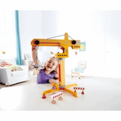 HAPE Grúa De Construcción Grande -Tienda De Juguetes Para Niños hape grua de construccion grande a131312 4