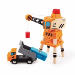 Hape Grúa Para Grandes Obras -Tienda De Juguetes Para Niños hape grua para grandes obras a216190 3