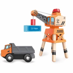 Hape Grúa Para Grandes Obras -Tienda De Juguetes Para Niños hape grua para grandes obras a216190 4