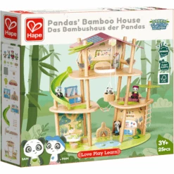 Hape La Casa De Bambú De Los Pandas - Green Planet Explore Rs