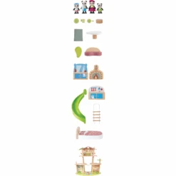 Hape La Casa De Bambú De Los Pandas - Green Planet Explore Rs -Tienda De Juguetes Para Niños hape la casa de bambu de los pandas green planet explore rs a391196 3