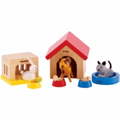 HAPE Mascotas, 12 Piezas