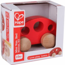 Hape Minivan, Rojo E0052 -Tienda De Juguetes Para Niños hape minivan rojo e0052 a131502 3