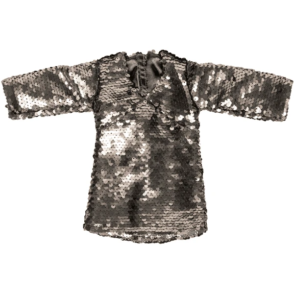 I'M A GIRLY Silver Vestido De Purpurina 1 I'M A GIRLY Silver Vestido De Purpurina