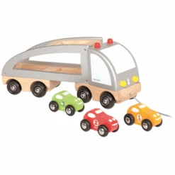 Janod® Camión De Madera Para Arrastrar -Tienda De Juguetes Para Niños janod camion de madera para arrastrar a195992 1