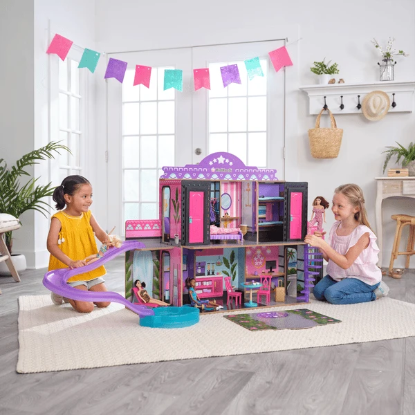 Kidkraft ® Casa De Muñecas 2 En 1 Hotel Y Agua Slide 2 Kidkraft ® Casa De Muñecas 2 En 1 Hotel Y Agua Slide - Imagen 2
