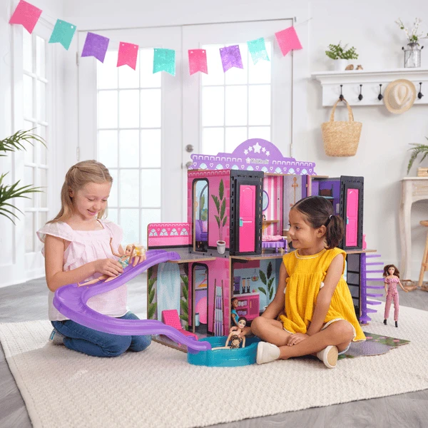 Kidkraft ® Casa De Muñecas 2 En 1 Hotel Y Agua Slide 4 Kidkraft ® Casa De Muñecas 2 En 1 Hotel Y Agua Slide - Imagen 4