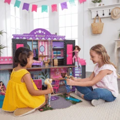 Kidkraft ® Casa De Muñecas 2 En 1 Hotel Y Agua Slide 9 Kidkraft ® Casa De Muñecas 2 En 1 Hotel Y Agua Slide -Tienda De Juguetes Para Niños kidkraft casa de munecas 2 en 1 hotel y agua slide a415322 4