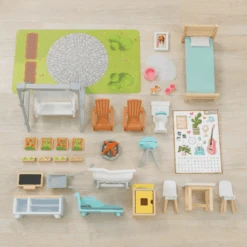 Kidkraft ® Casa De Muñecas Hallie -Tienda De Juguetes Para Niños kidkraft casa de munecas hallie a278342 4