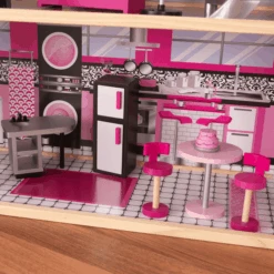 KidKraft® Casa De Muñecas Villa -Tienda De Juguetes Para Niños kidkraft casa de munecas villa a217566 4