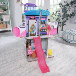 Kidkraft ® Luxe Life 2 En 1 Aeropuerto Y Jet -Tienda De Juguetes Para Niños kidkraft luxe life 2 en 1 aeropuerto y jet a375021 2