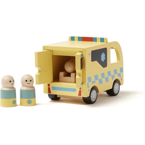 Kids Concept ® Ambulancia De Juguete Aiden Madera 3 Kids Concept ® Ambulancia De Juguete Aiden Madera - Imagen 3
