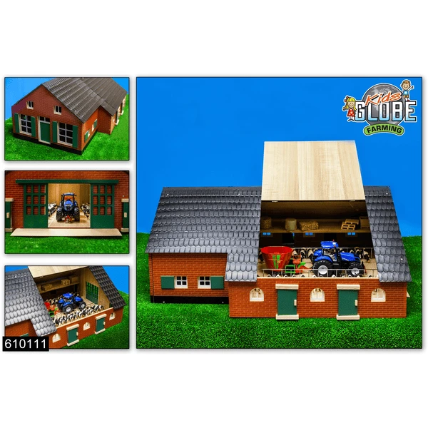 Kids Globe Cobertizo Para El Ganado Con Granja 2 Kids Globe Cobertizo Para El Ganado Con Granja - Imagen 2