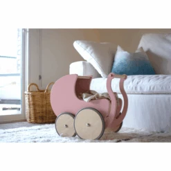 Kinderfeets ® Carrito De Juguete Madera Rosa -Tienda De Juguetes Para Niños kinderfeets carrito de juguete madera rosa a294339 4