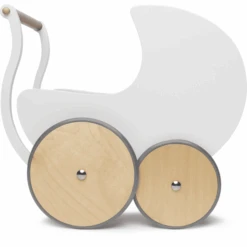 Kinderfeets Carro Para Muñecas Madera Blanco -Tienda De Juguetes Para Niños kinderfeets carro para munecas madera blanco a294340 2